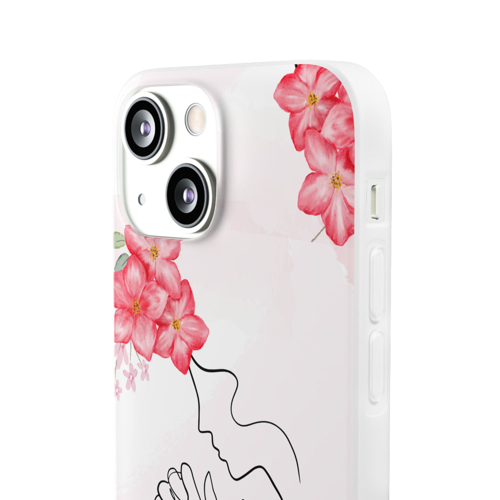 Floral "He Answers Prayers" Phone Case — Christian Faith Protective Cover