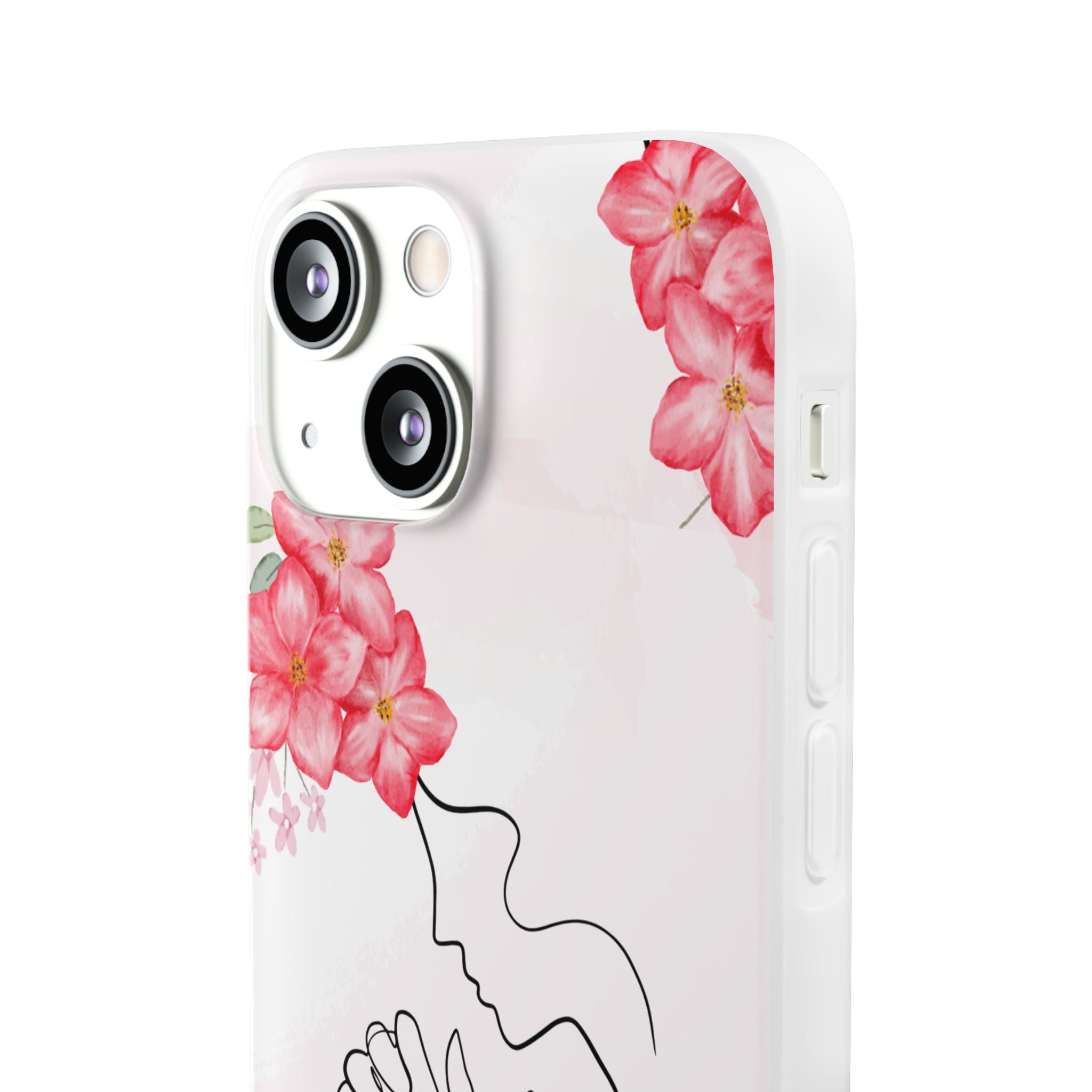 Floral "He Answers Prayers" Phone Case — Christian Faith Protective Cover