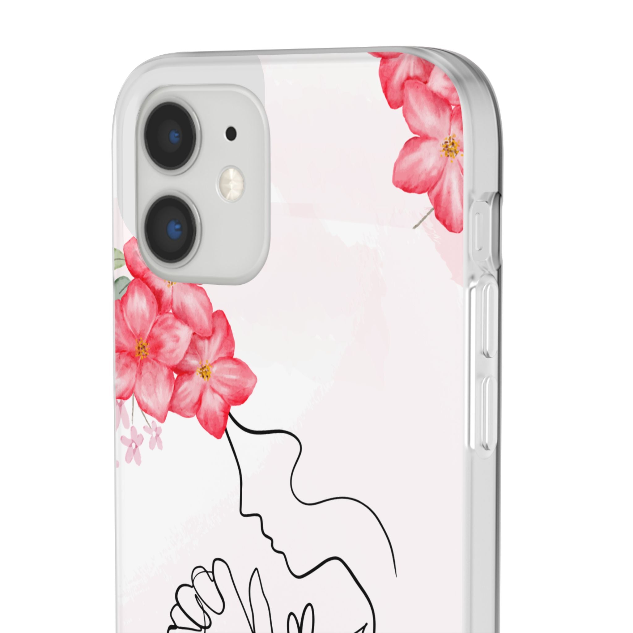 Floral "He Answers Prayers" Phone Case — Christian Faith Protective Cover