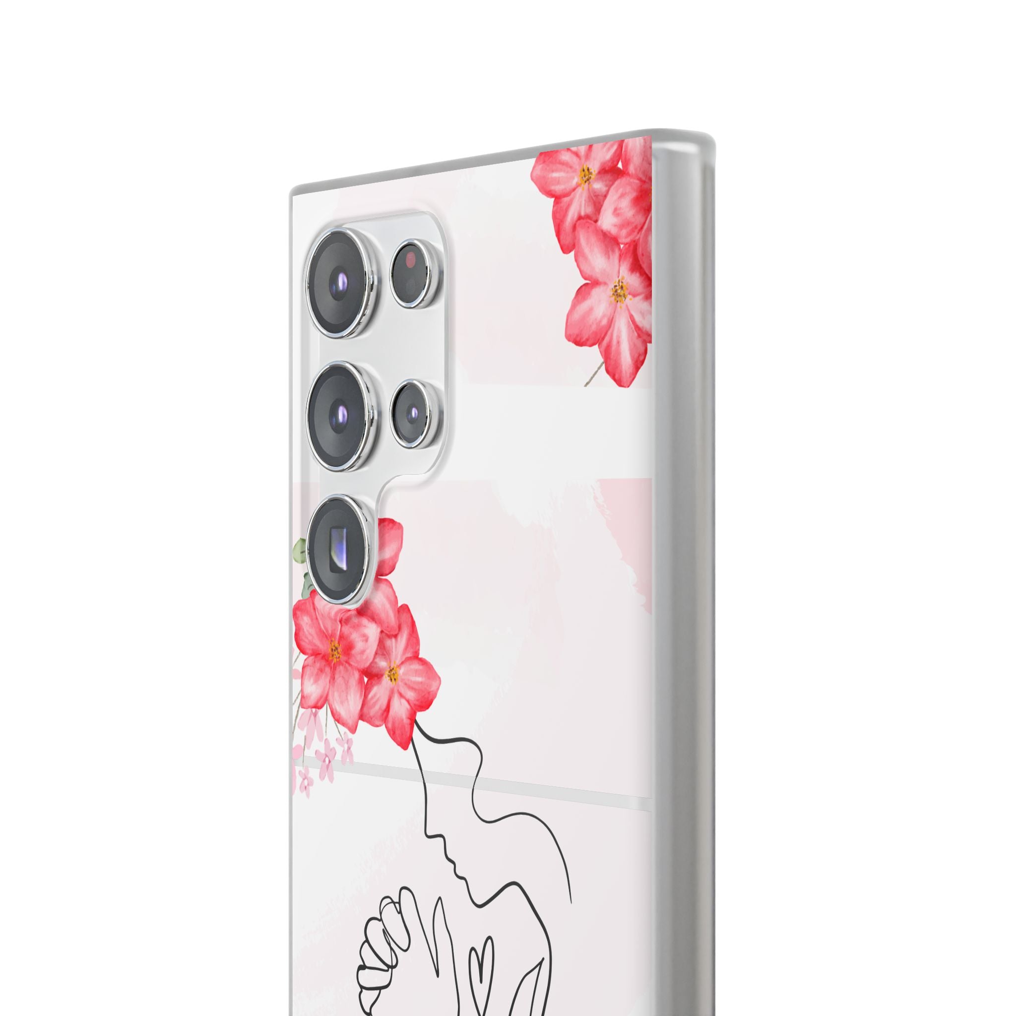 Floral "He Answers Prayers" Phone Case — Christian Faith Protective Cover