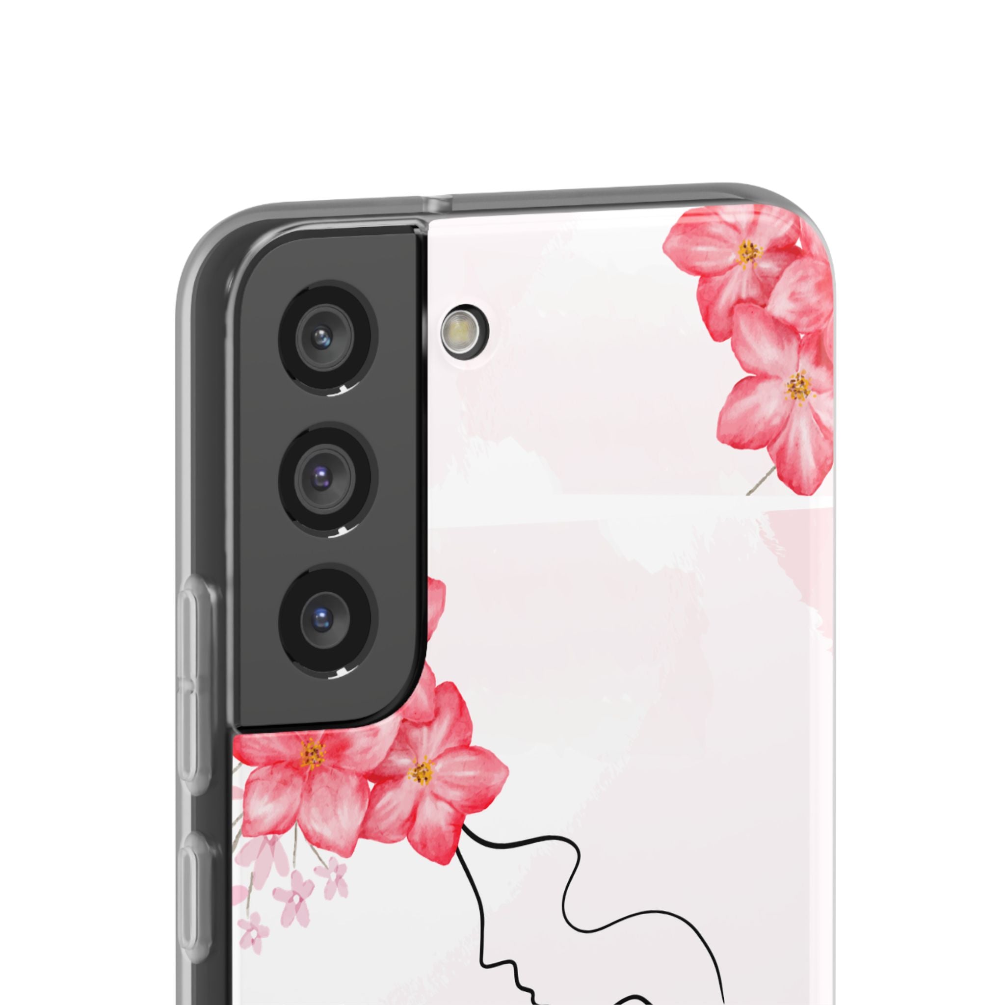 Floral "He Answers Prayers" Phone Case — Christian Faith Protective Cover