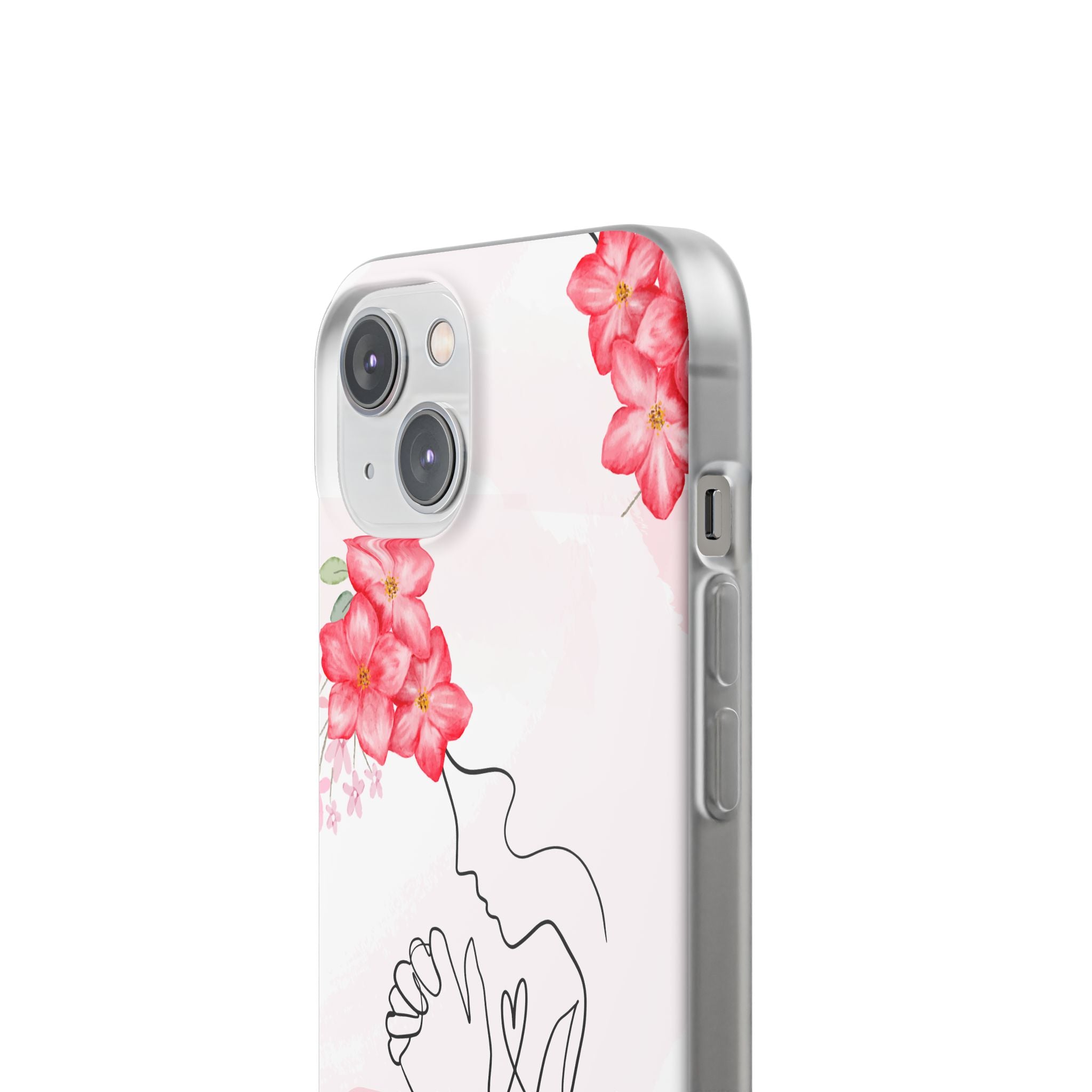 Floral "He Answers Prayers" Phone Case — Christian Faith Protective Cover