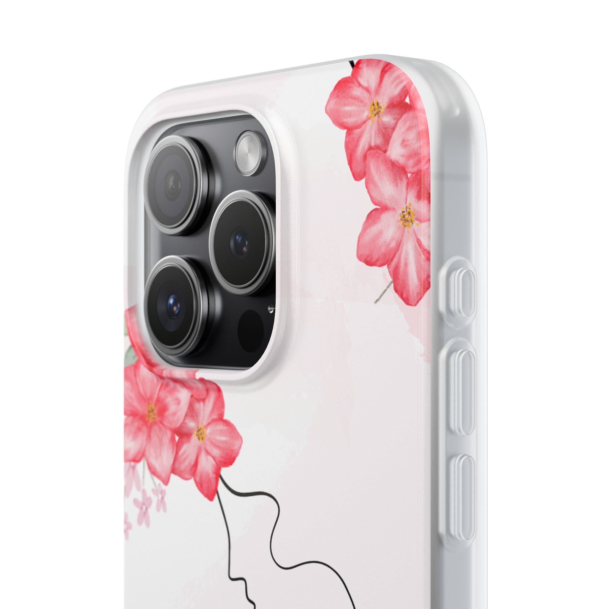 Floral "He Answers Prayers" Phone Case — Christian Faith Protective Cover