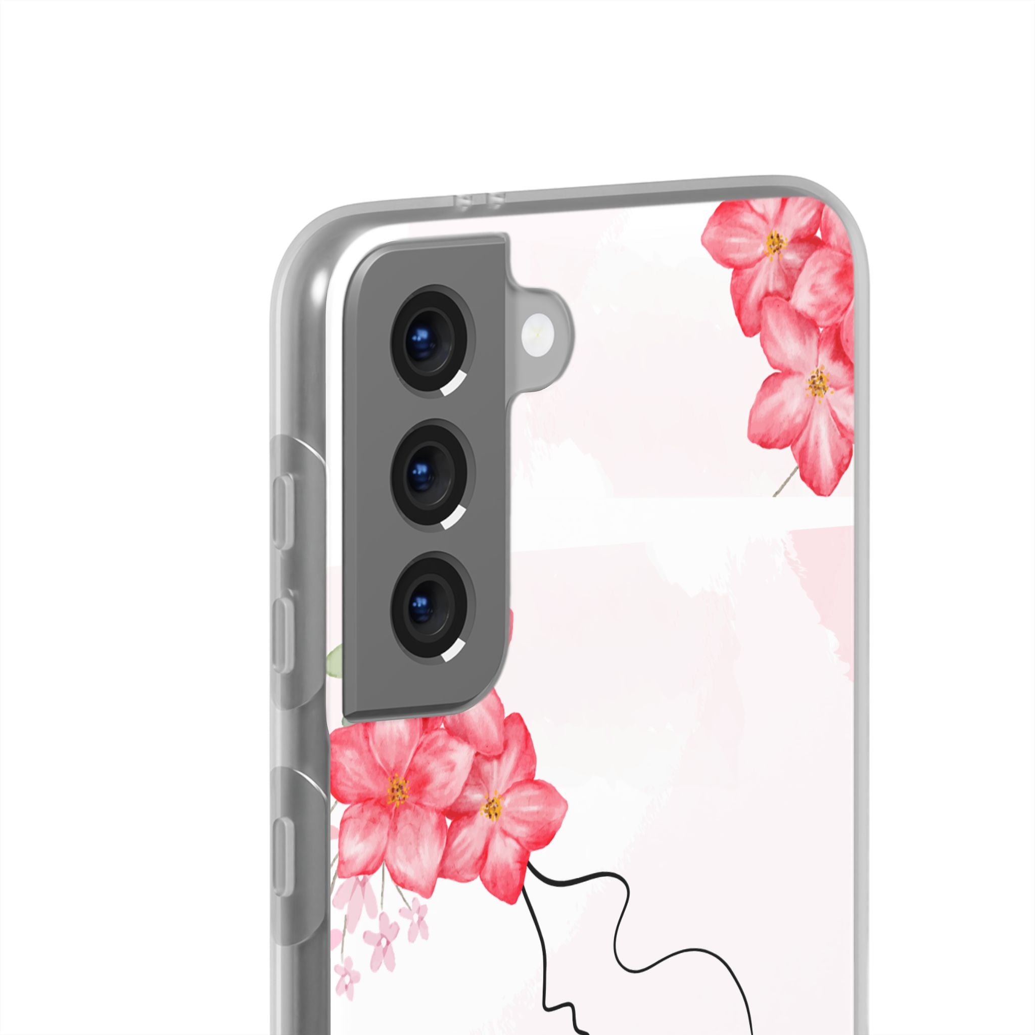 Floral "He Answers Prayers" Phone Case — Christian Faith Protective Cover