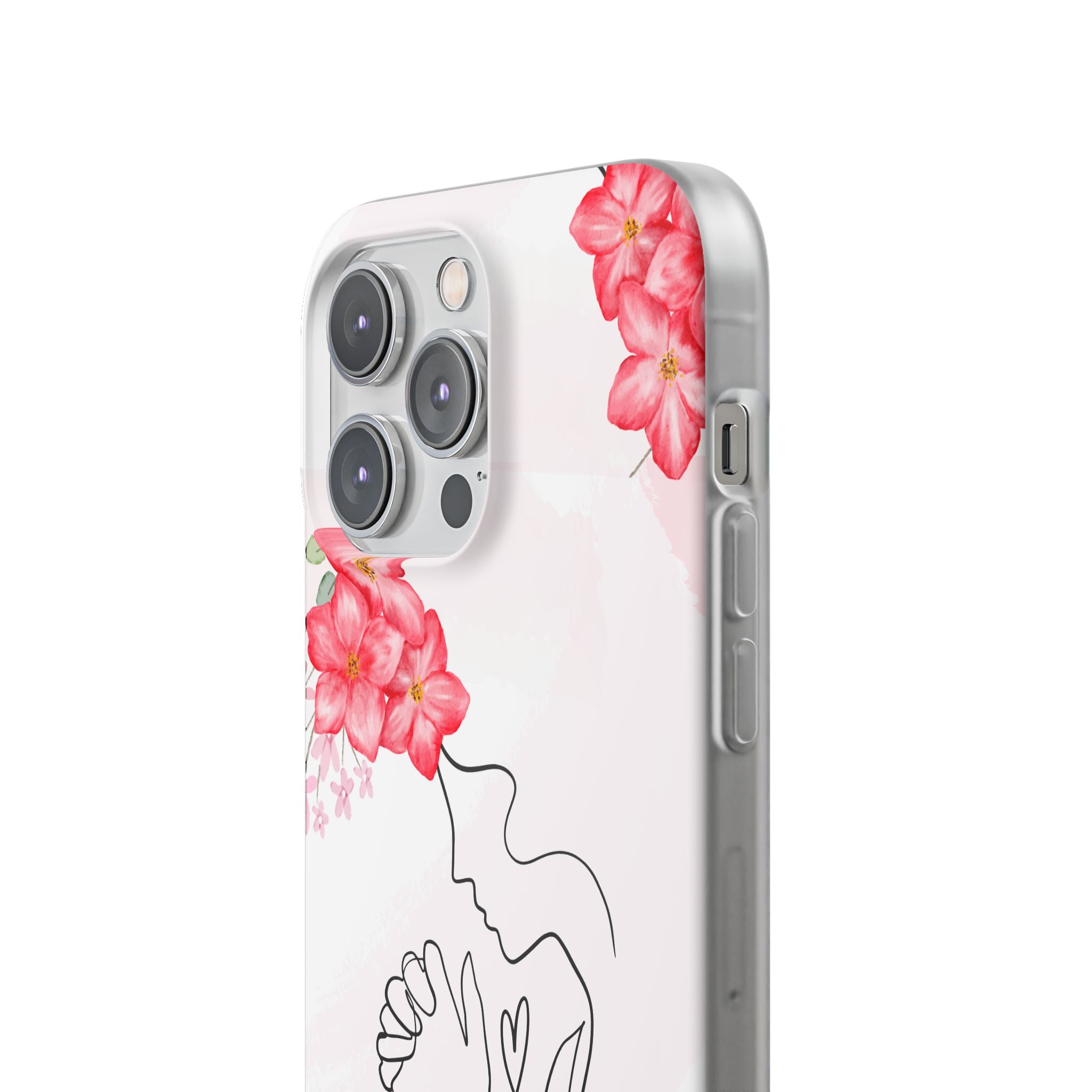 Floral "He Answers Prayers" Phone Case — Christian Faith Protective Cover