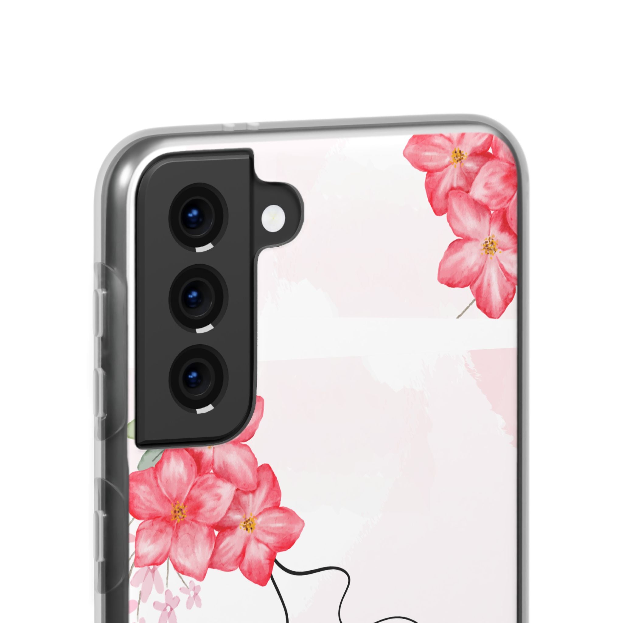Floral "He Answers Prayers" Phone Case — Christian Faith Protective Cover