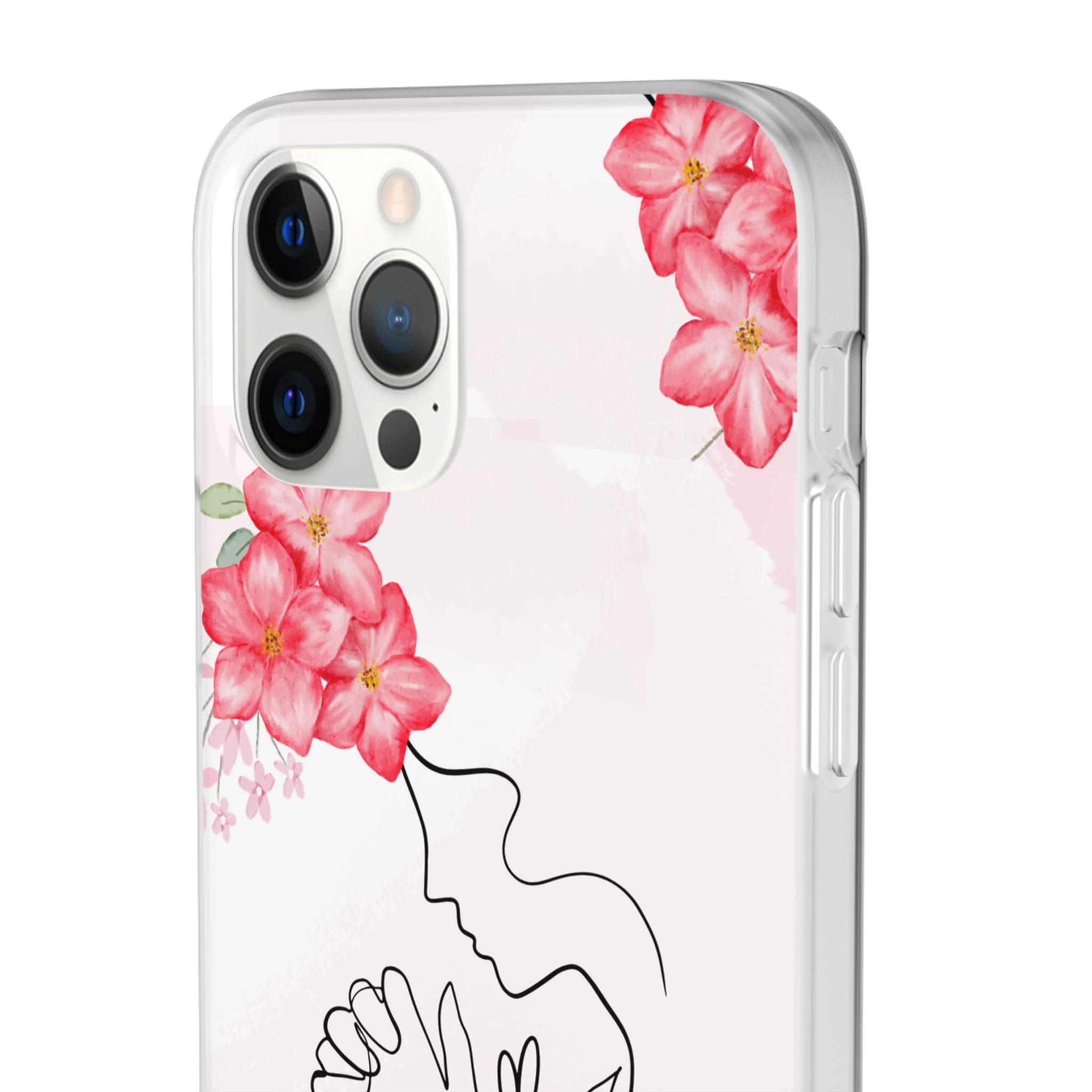Floral "He Answers Prayers" Phone Case — Christian Faith Protective Cover