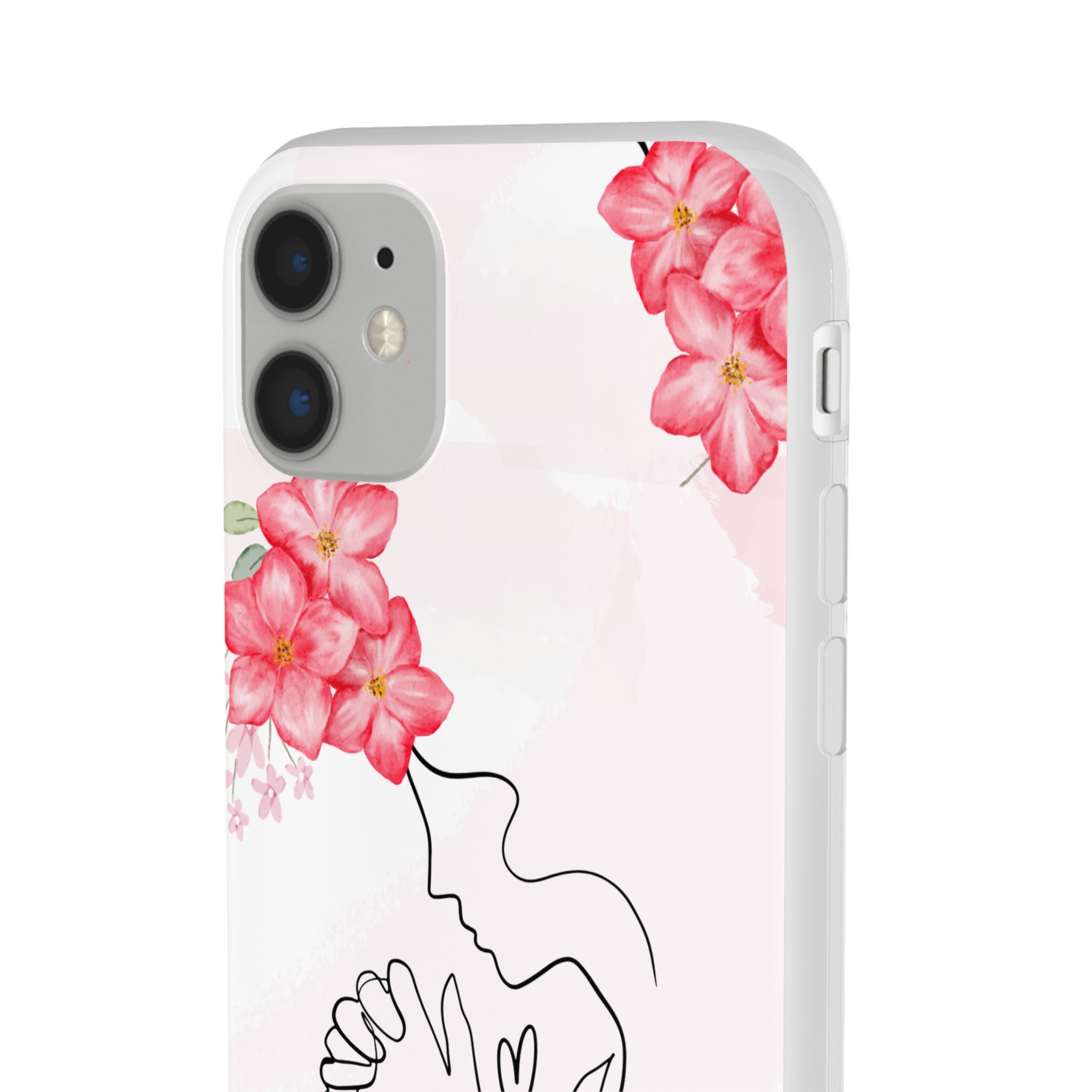 Floral "He Answers Prayers" Phone Case — Christian Faith Protective Cover