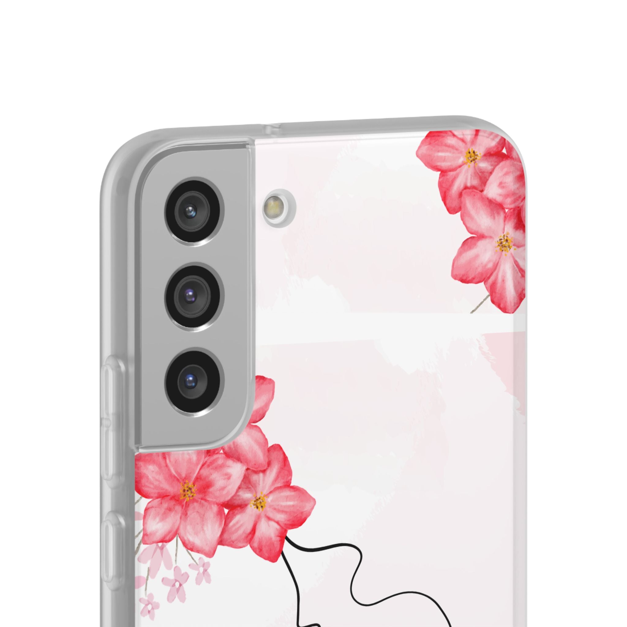 Floral "He Answers Prayers" Phone Case — Christian Faith Protective Cover