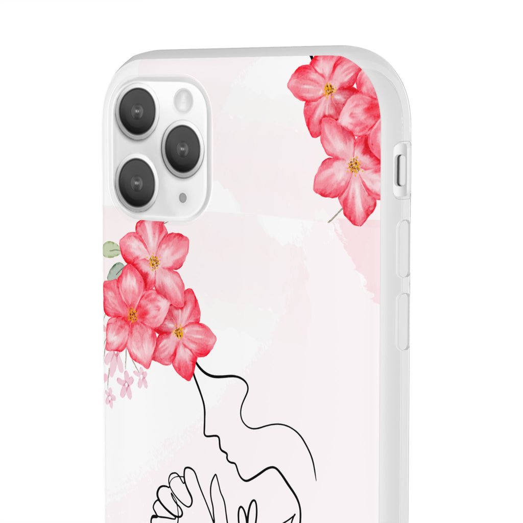 Floral "He Answers Prayers" Phone Case — Christian Faith Protective Cover