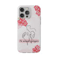 Floral "He Answers Prayers" Phone Case — Christian Faith Protective Cover