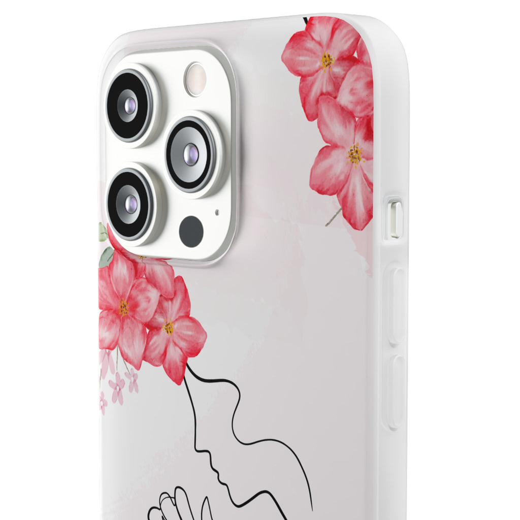 Floral "He Answers Prayers" Phone Case — Christian Faith Protective Cover