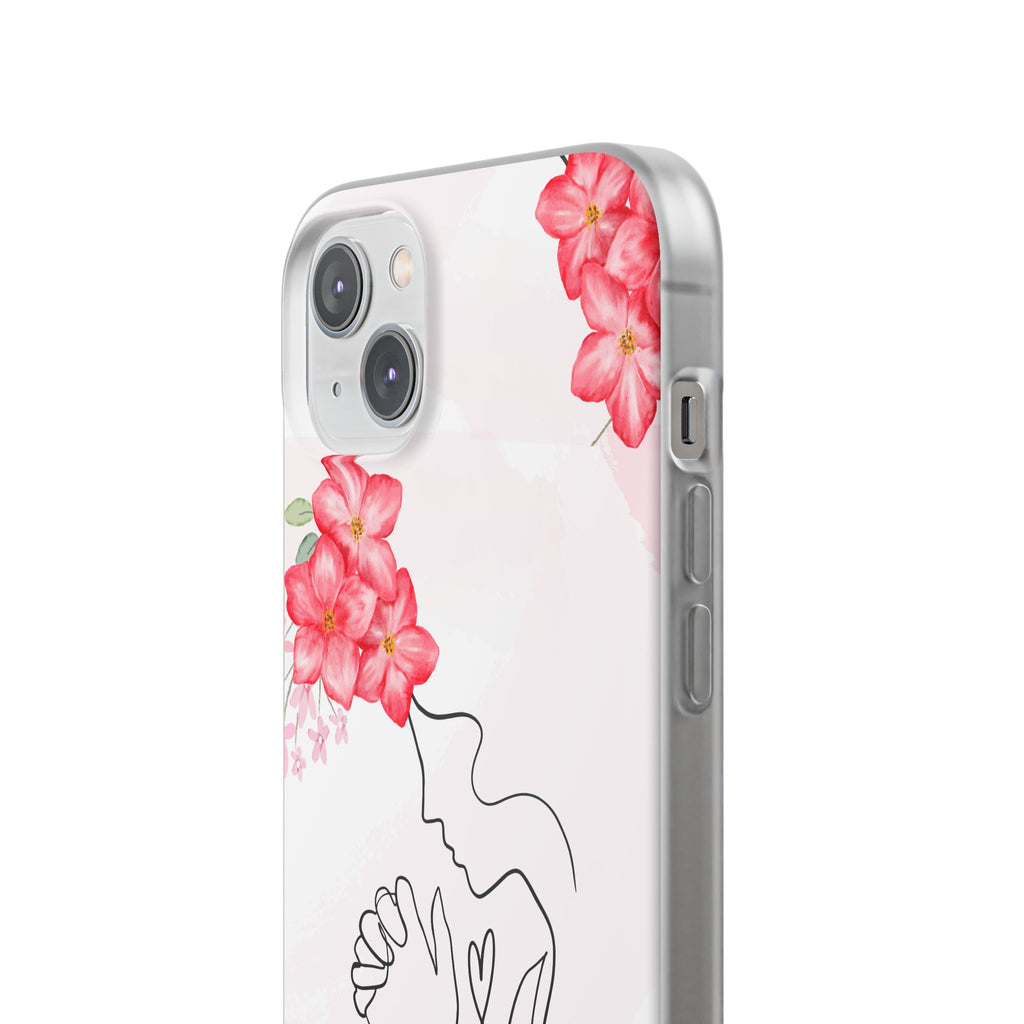 Floral "He Answers Prayers" Phone Case — Christian Faith Protective Cover