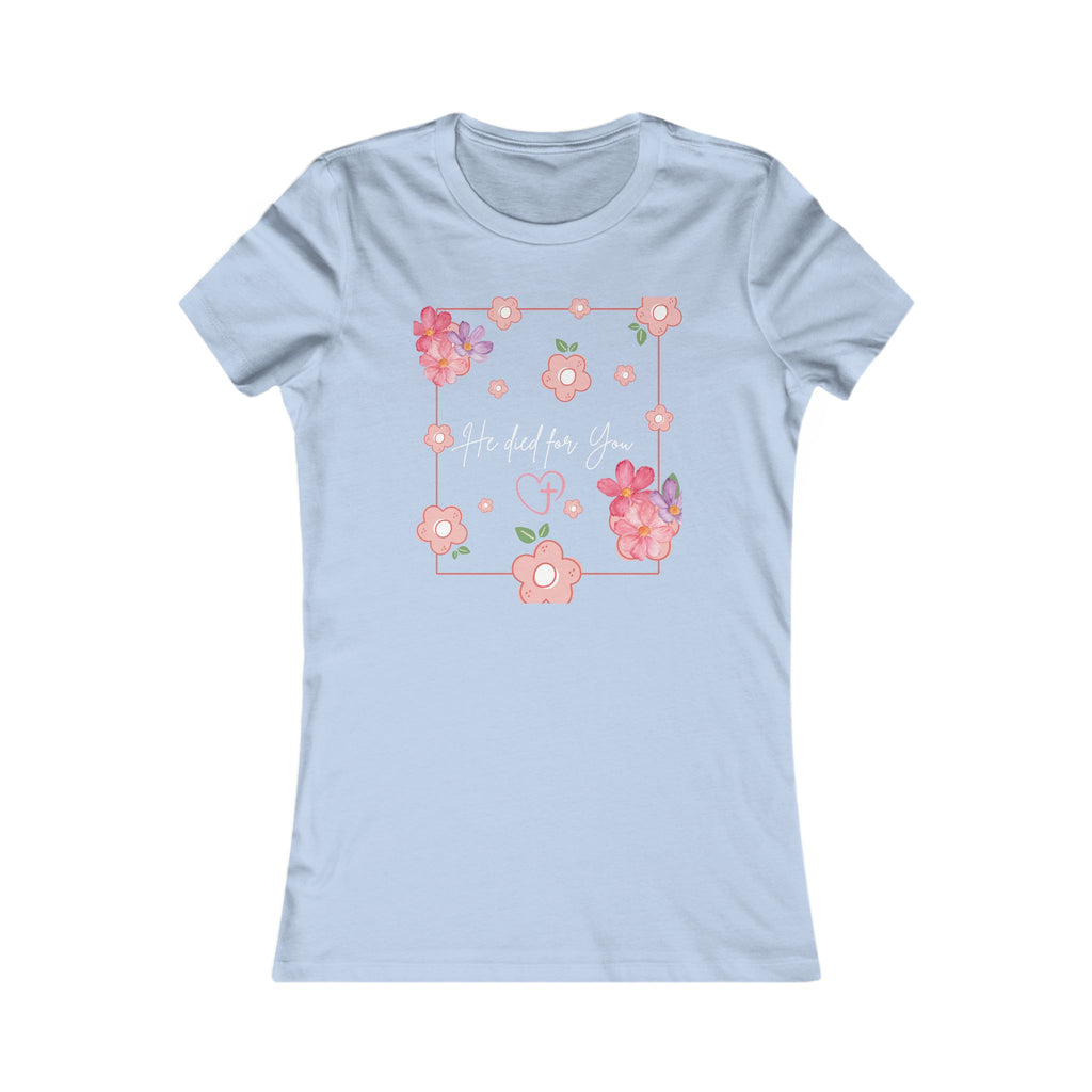 His Grace Floral Women's Tee