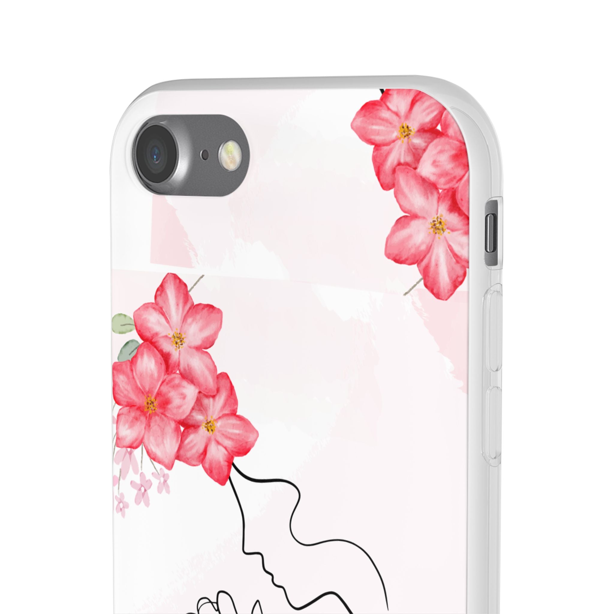 Floral "He Answers Prayers" Phone Case — Christian Faith Protective Cover
