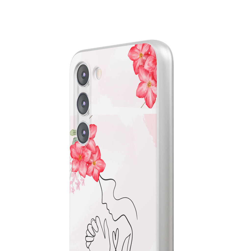 Floral "He Answers Prayers" Phone Case — Christian Faith Protective Cover